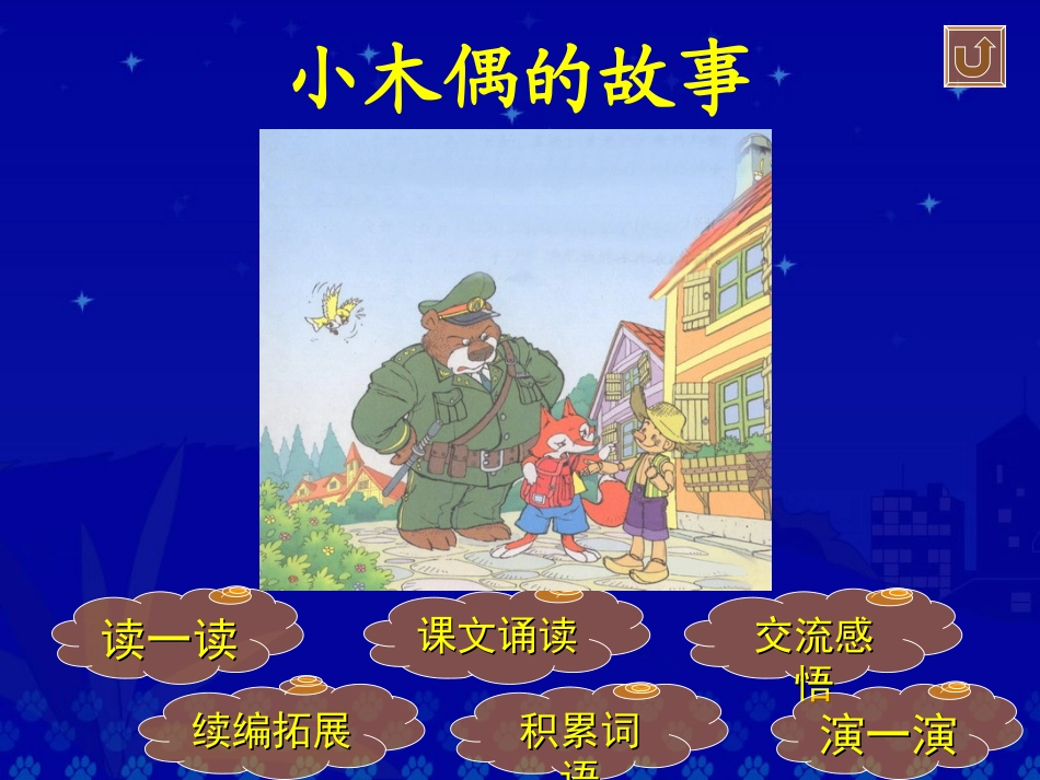 《小木偶的故事》教学演示课件_第2页