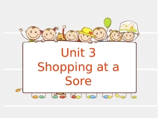 Unit-3-Shopping-at-aStore-课件