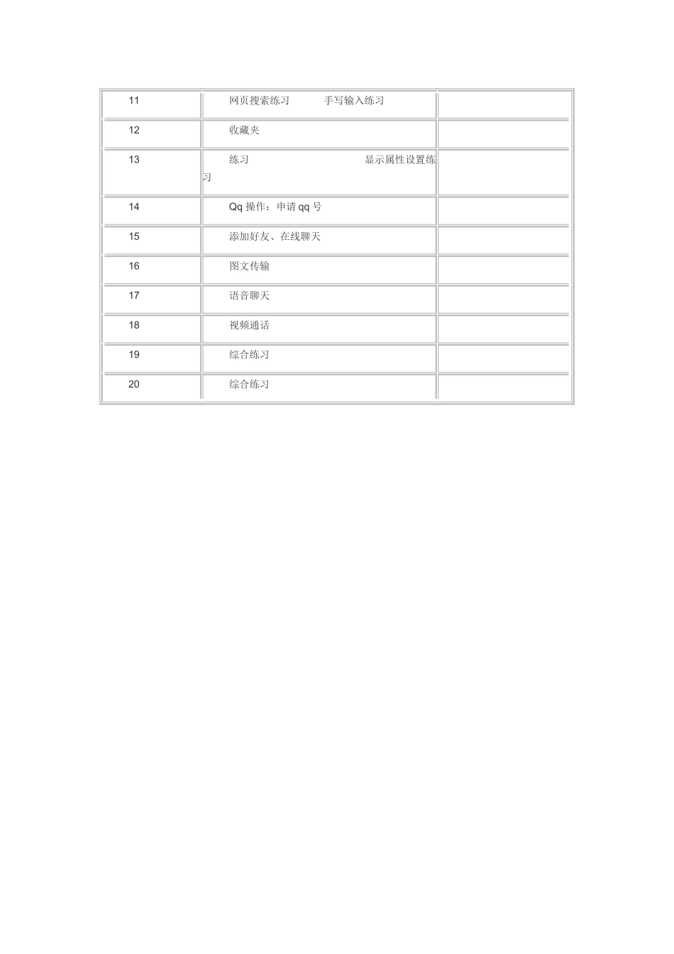 老年大学计算机班教学计划_第2页