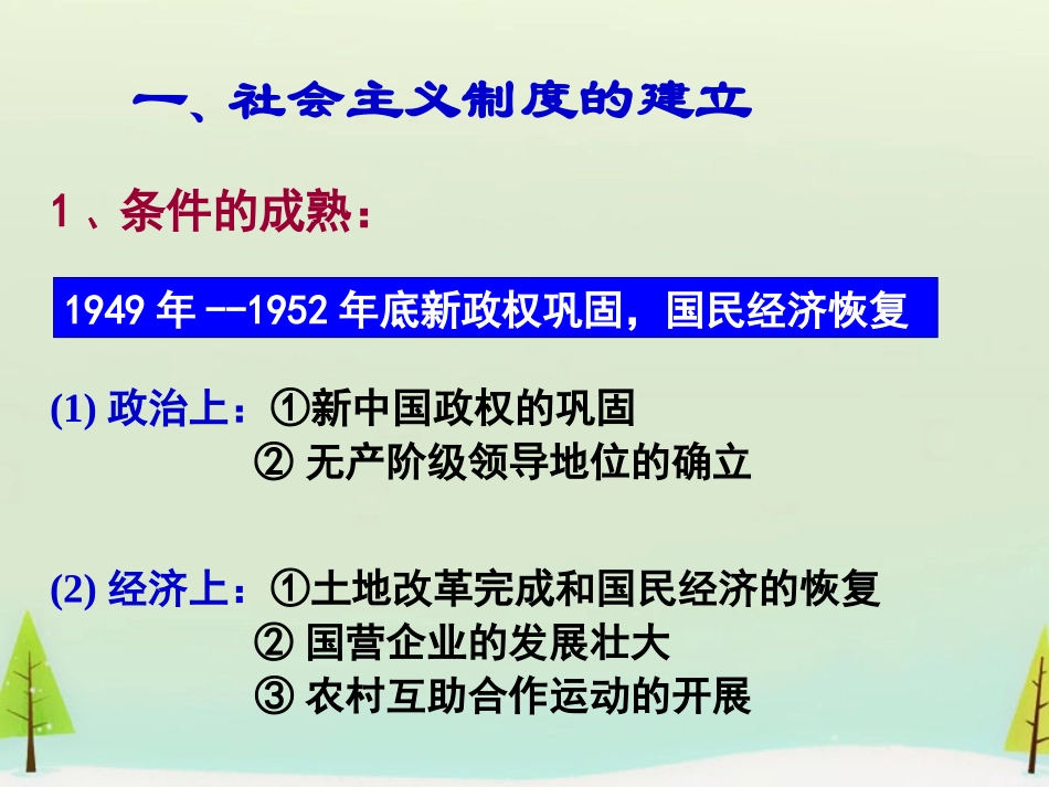 建设在探索中曲折发展课件-人民版必修2_第3页