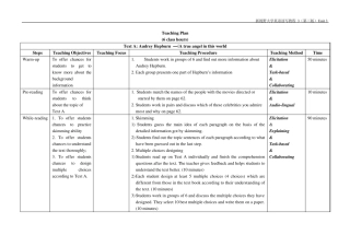 新视野大学英语(第三版)读写教程Book3-Unit3-教案 