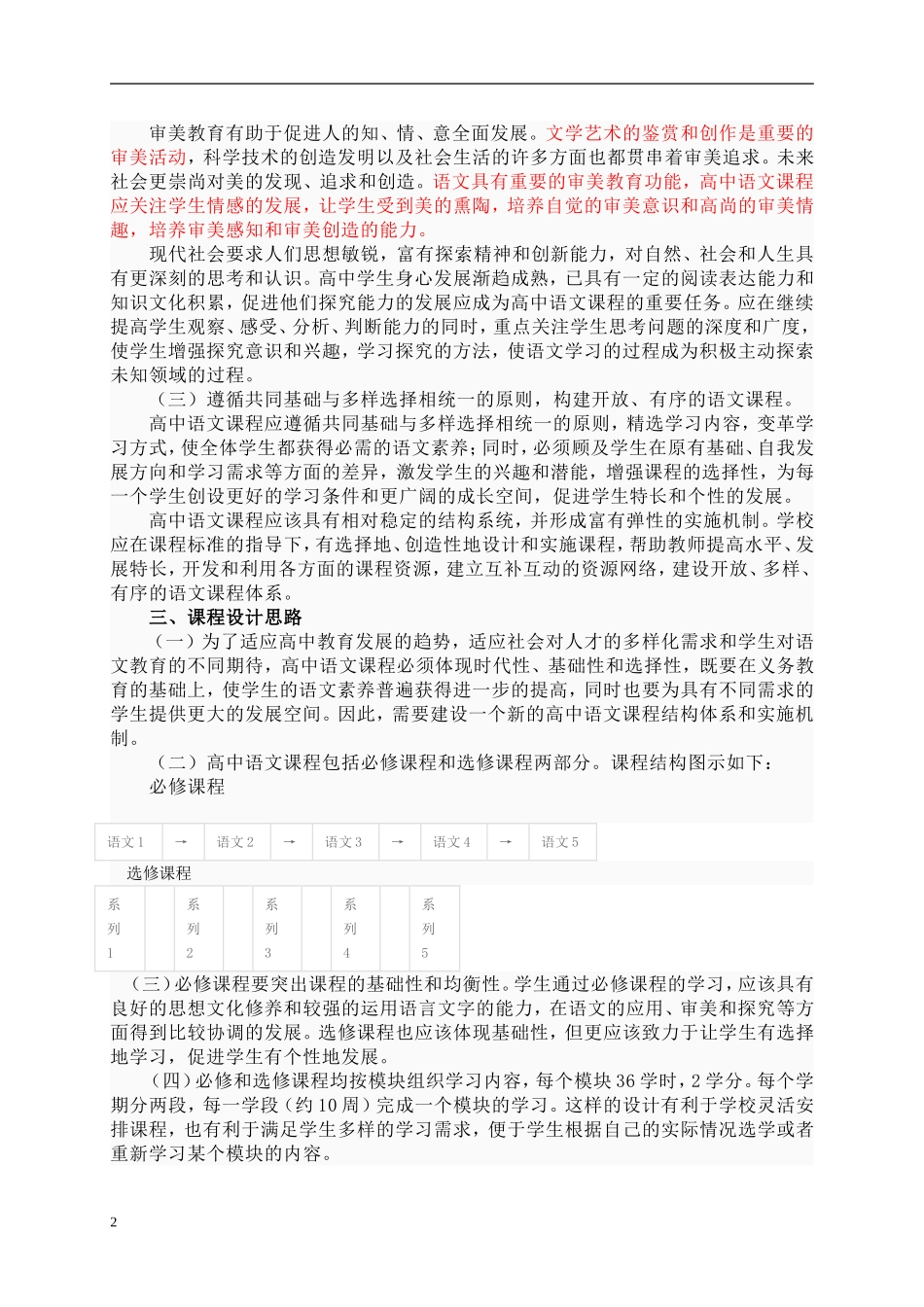 普通高中语文课程标准_第2页