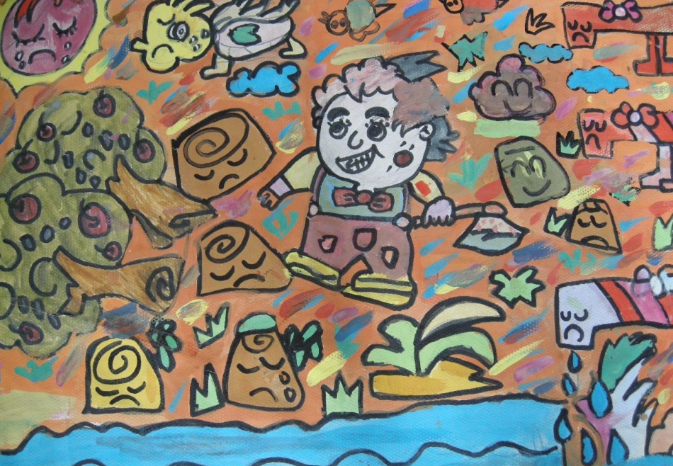 人美版小学二年级美术上册《大树的故事》课件PPT_第3页