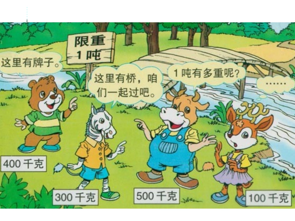 人教2011版小学数学三年级吨的认识_第2页