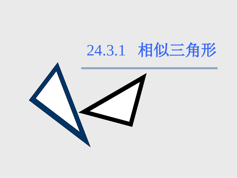24.3.1相似三角形_第2页