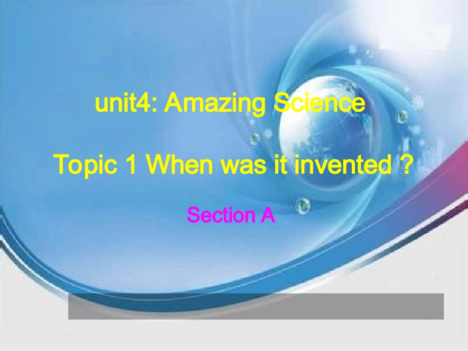 Unit4Topic1SectionA_第1页