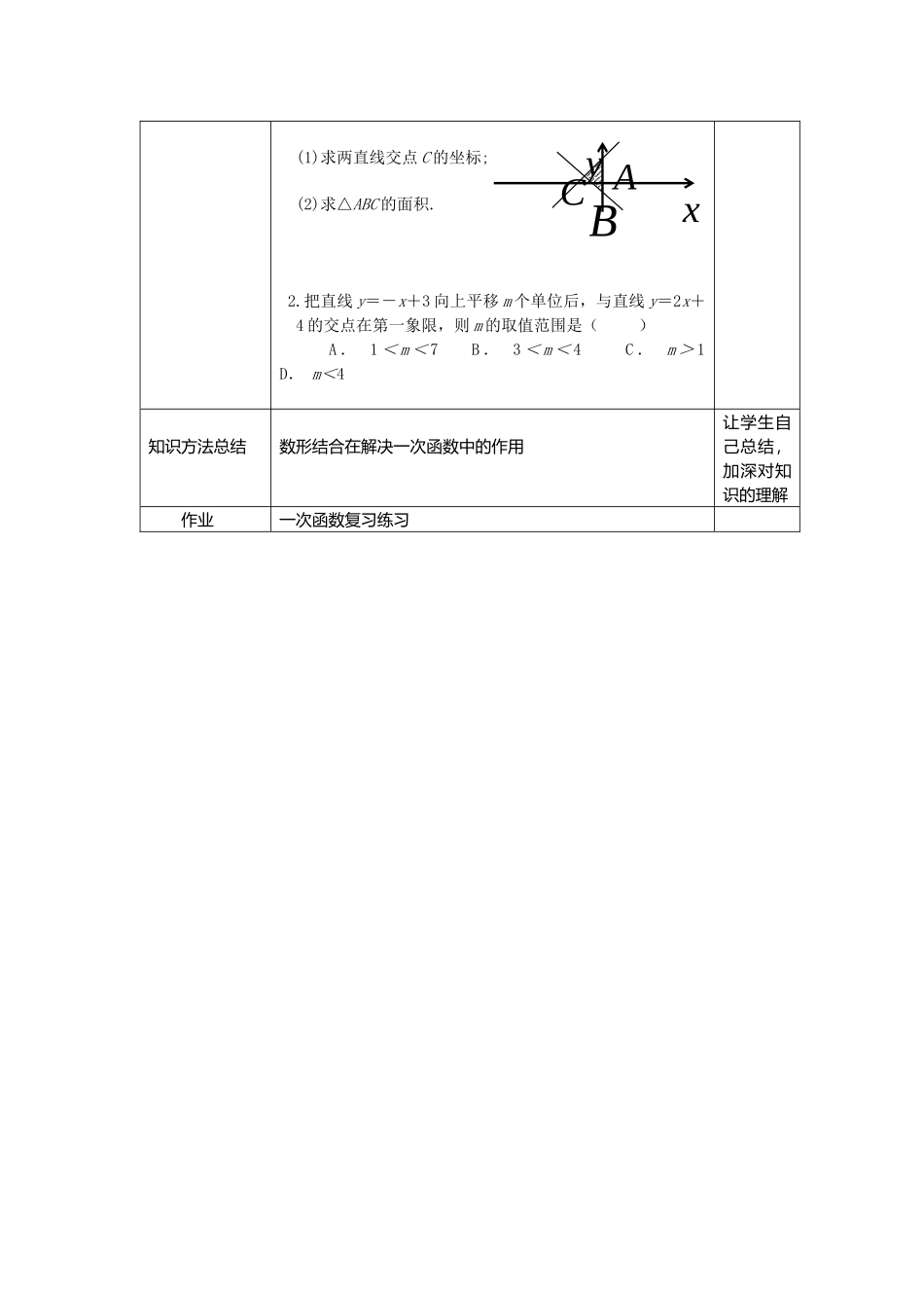 一次函数的复习_第3页