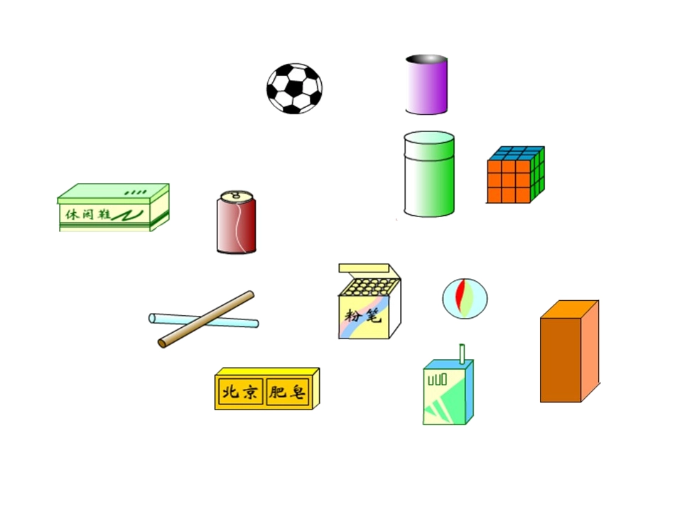 小学数学人教2011课标版一年级认识立体图形.认识立体图形_第2页