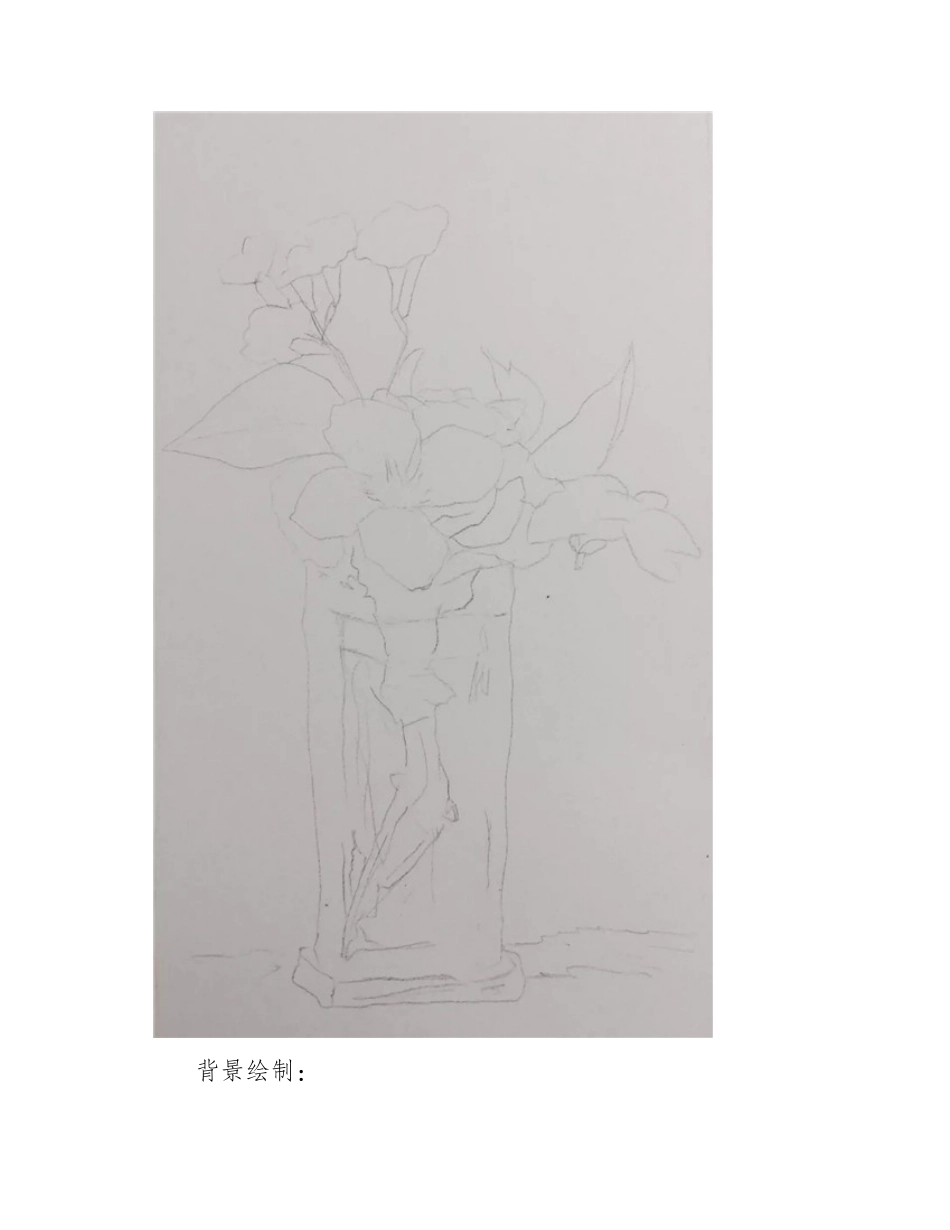 油画棒画花卉教程：临摹油画花卉步骤油画教程_第2页