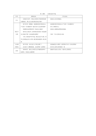 第二课时----让我先说对不起