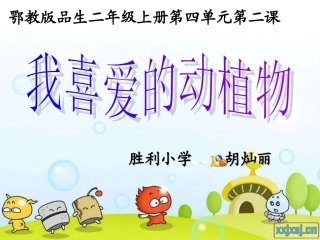 我喜爱的动植物