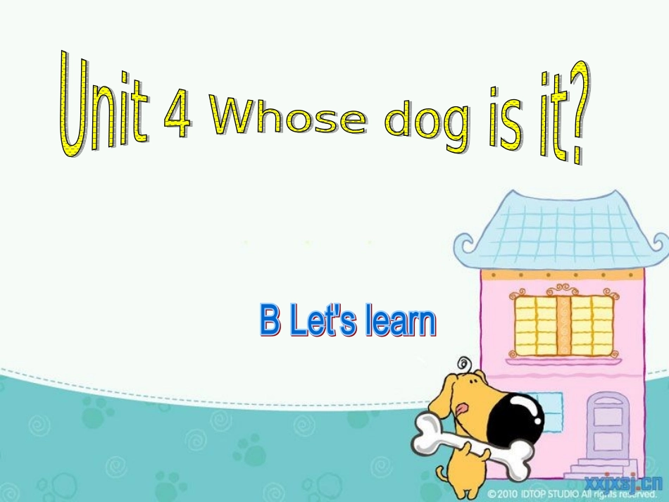 五年级下册Unit5-Whose-dog-is-it-B-Let's-learn_第3页