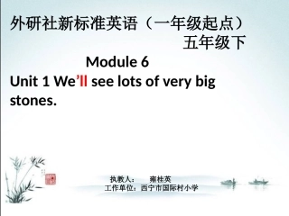 Module-6-unit1-We'll-see-lots-of-very-big-stones.