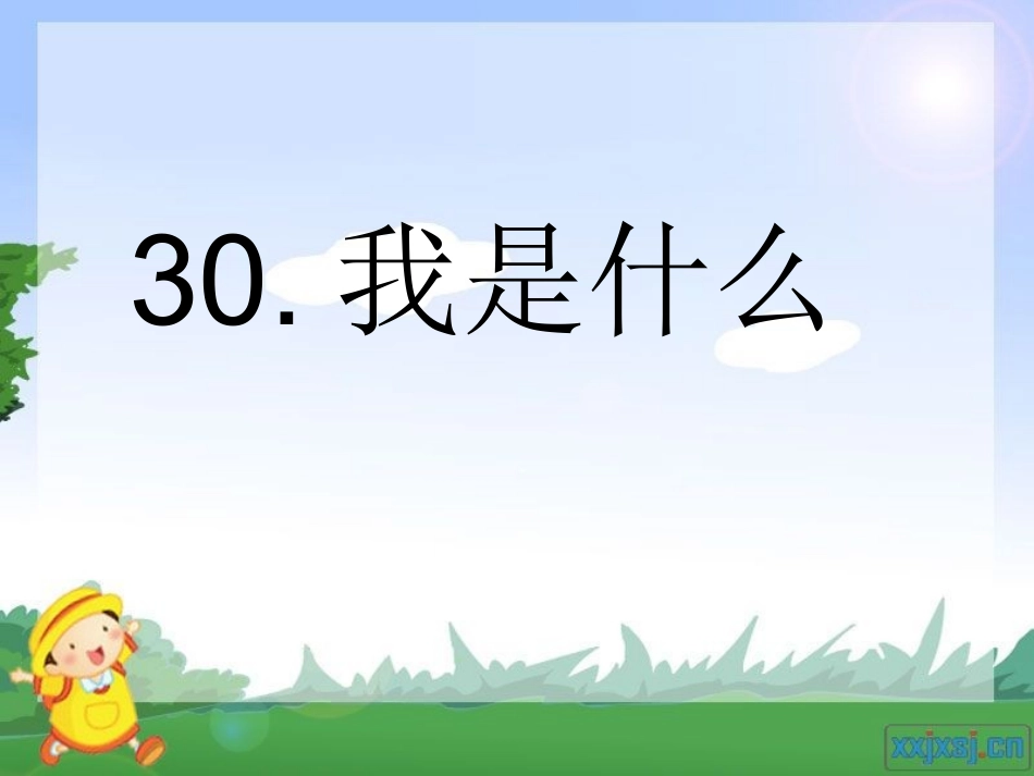 我是什么PPT_第1页