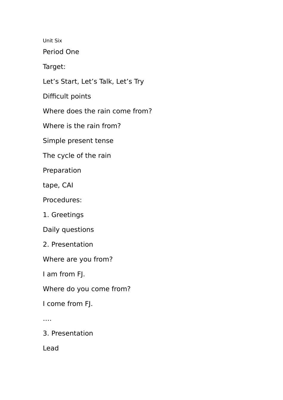 Unit-Six-The-Story-of-Rain_第1页