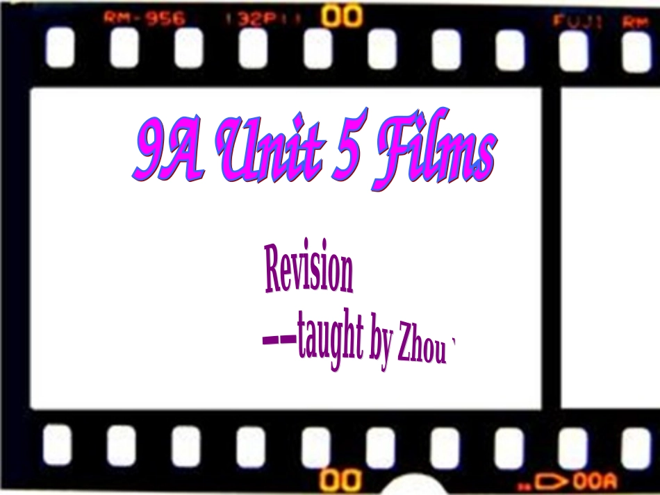 定稿一日公开课9AUnit5Revision_第1页