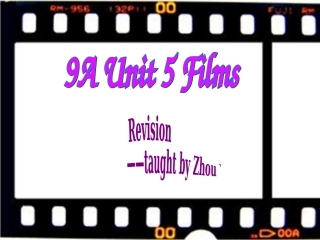 定稿一日公开课9AUnit5Revision