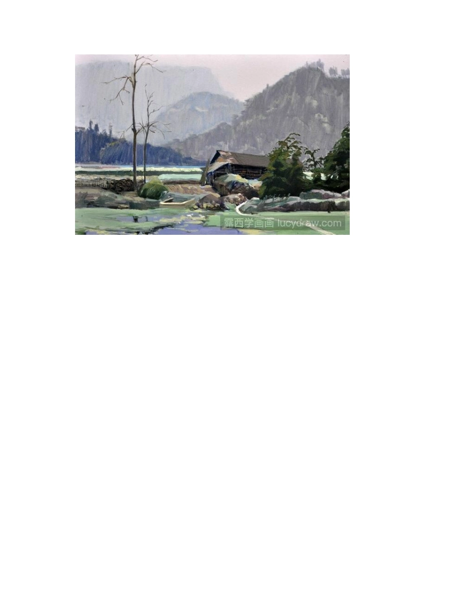 一组优秀的风景色粉画作品欣赏色粉画作品_第2页