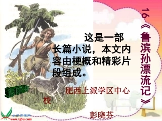 16鲁滨孙漂流记37页