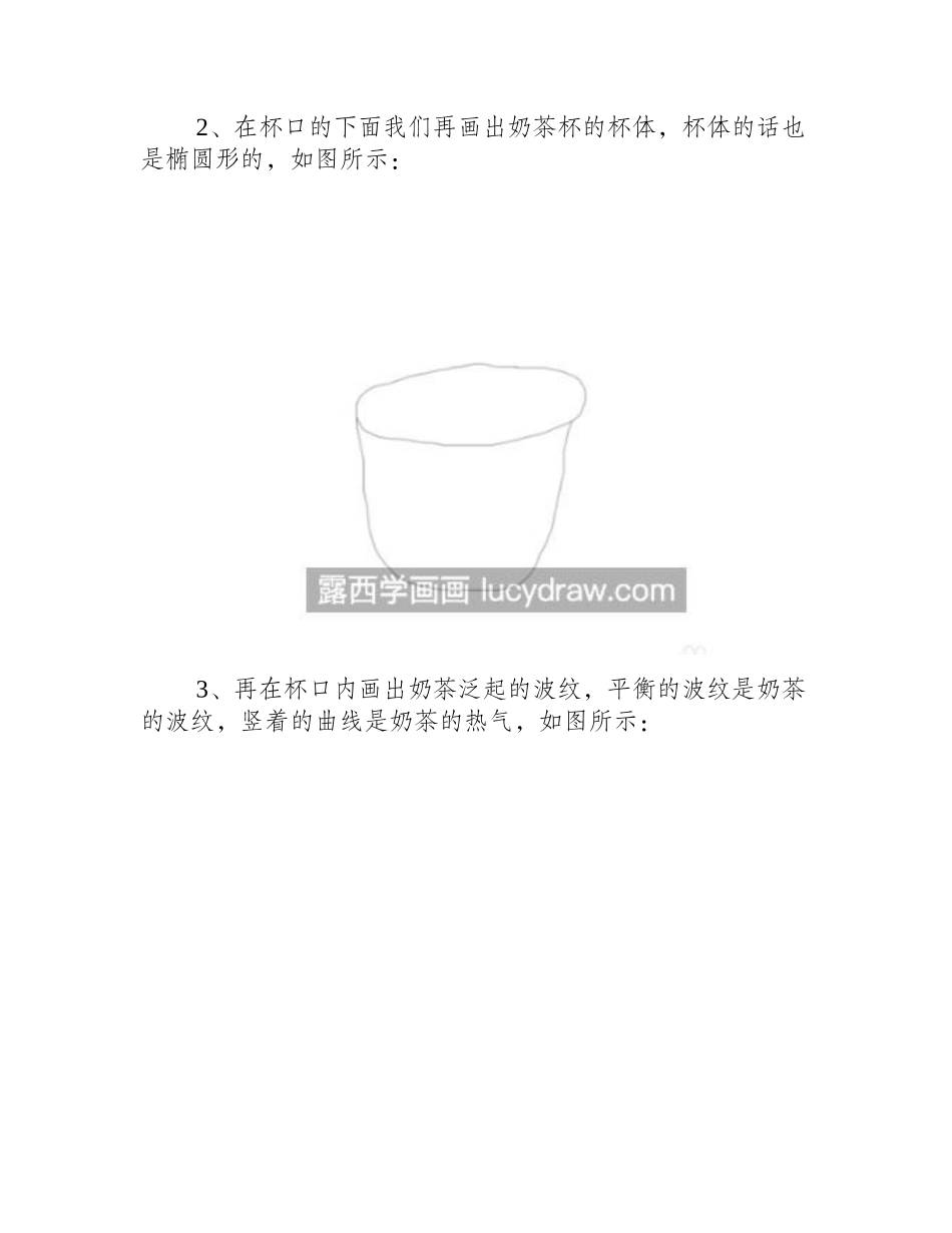 一杯奶茶怎么画_简笔画法是什么_简笔画教程_第2页