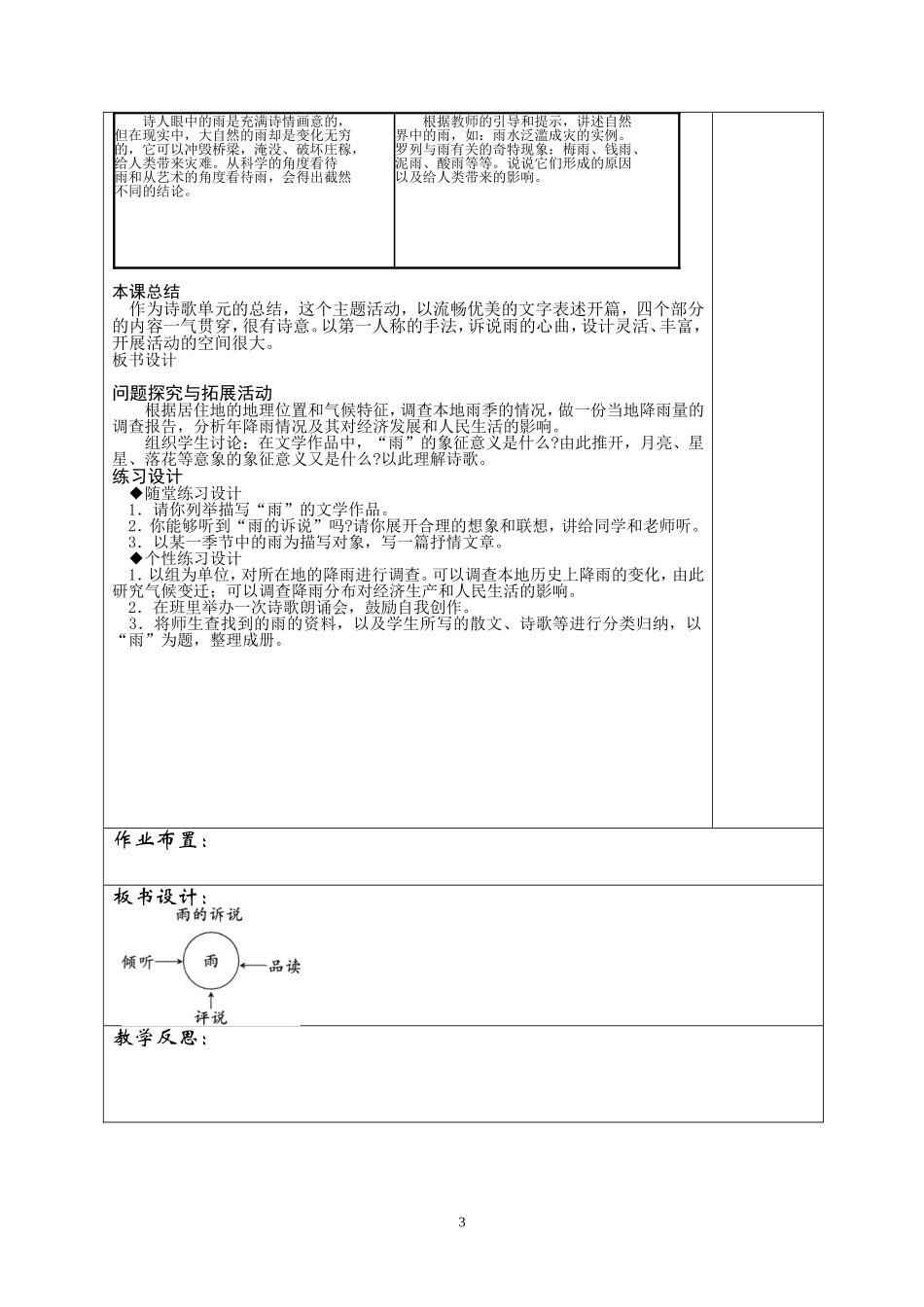 口语交际一-雨的诉说_第3页