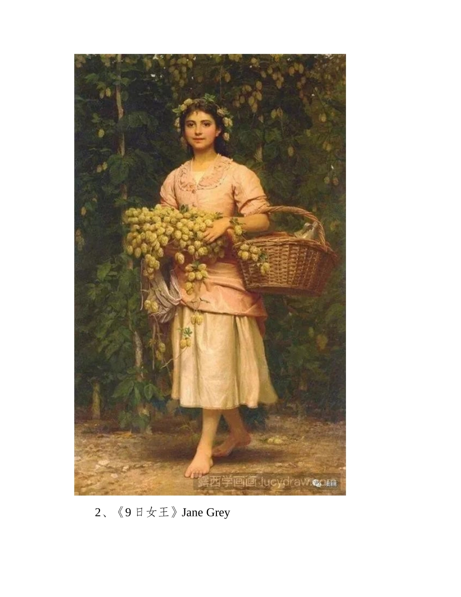 这些世界名画里的人物，你认识多少_油画作品1_第2页