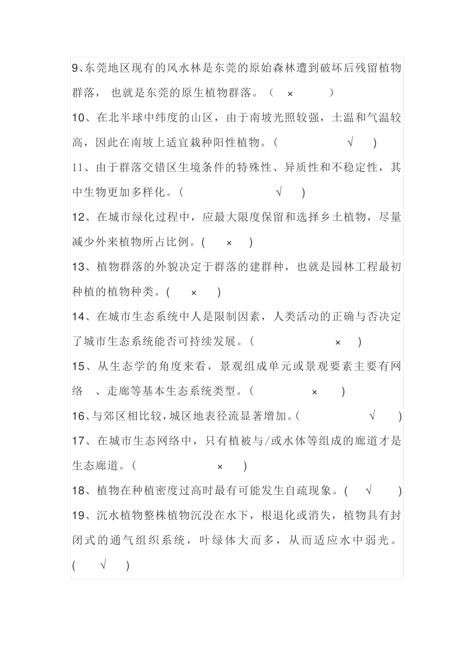 园林生态学作业练习题及答案 _第2页