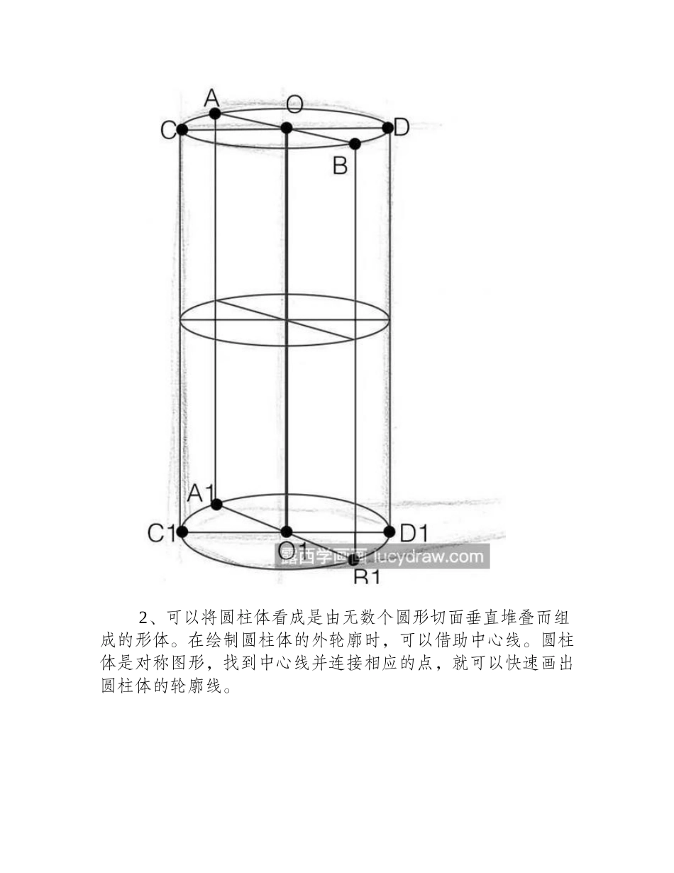 圆柱体怎么画_如何绘制圆柱体结构_素描教程_第2页