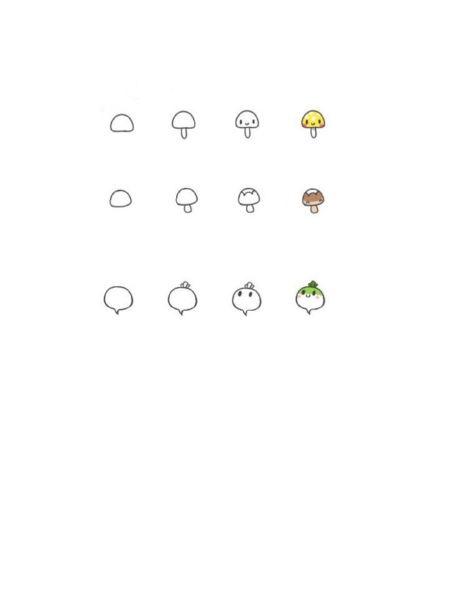 植物水果蔬菜简笔画简笔画作品2_第2页