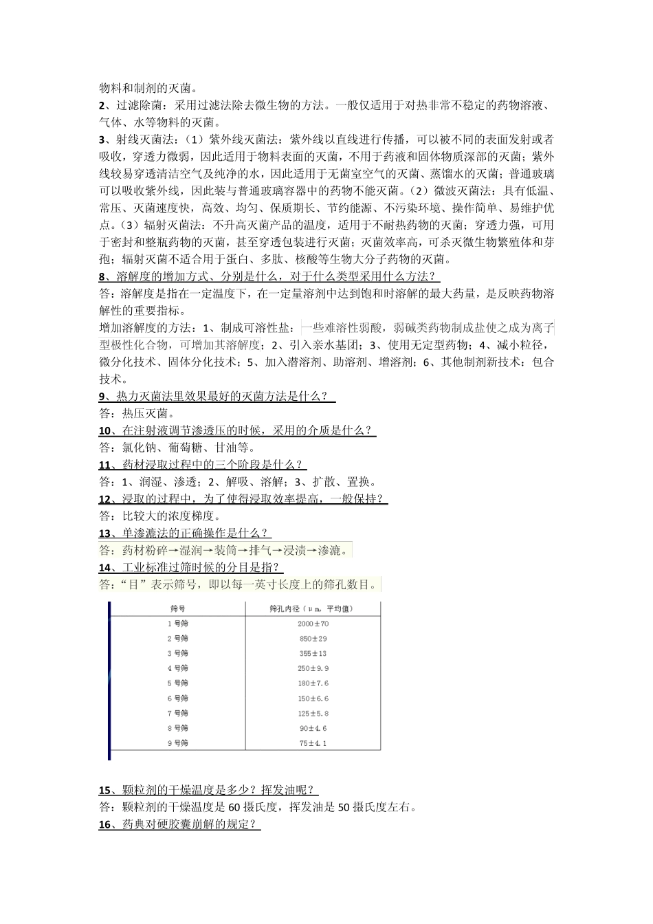 药剂学单项选择知识点_第2页