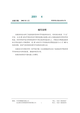 中国新能源行业报告