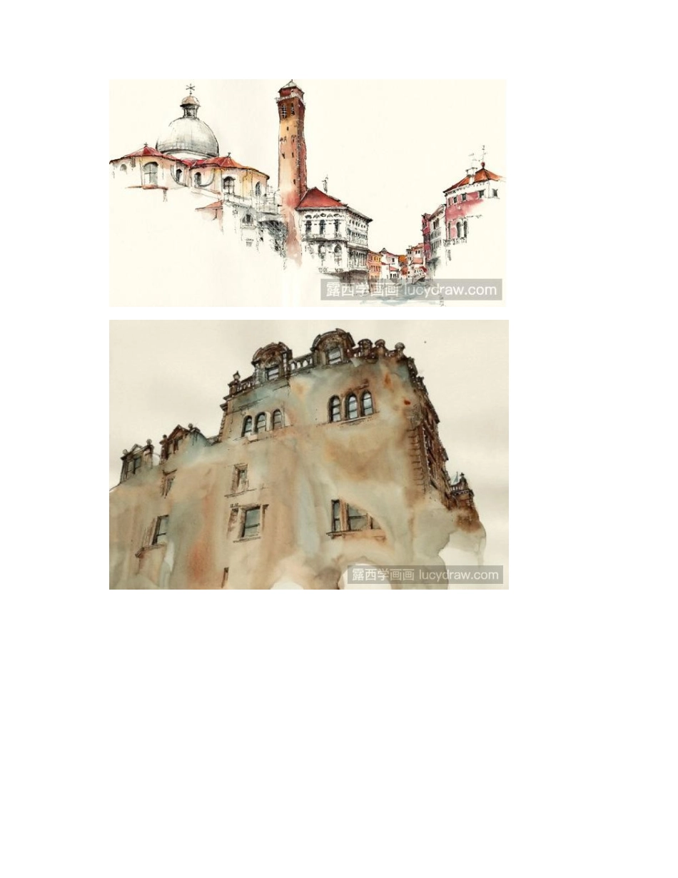 一组水彩画作品欣赏水彩画作品_第2页