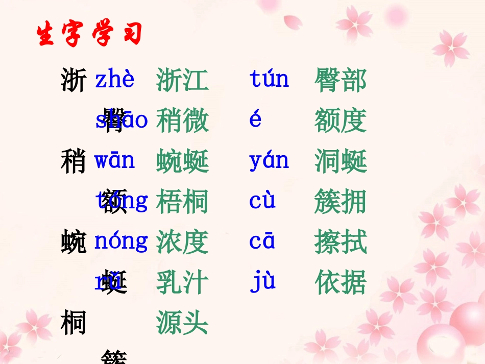 3.《记金华的双龙洞》教学课件2_第3页