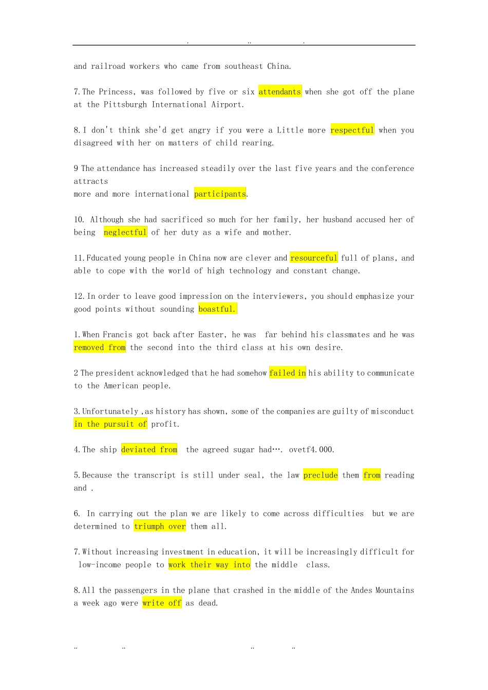 新视野大学英语第三版读写教程第三册课后复习题与答案 _第2页