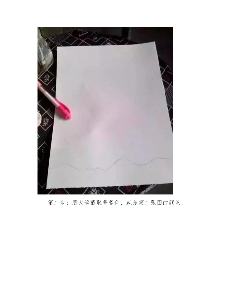 耀眼星空水粉画教程水粉画教程9_第2页