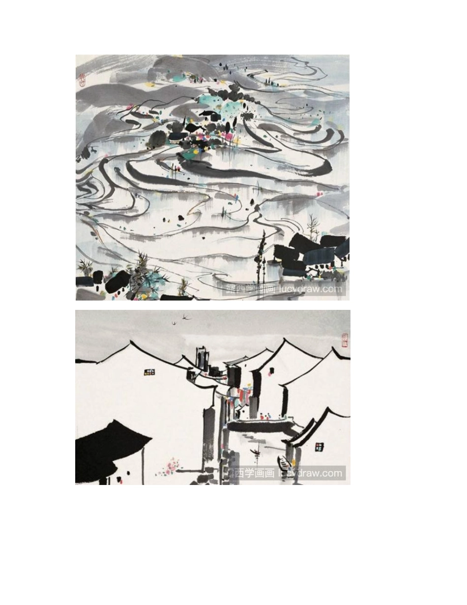 一组超细腻的国画作品欣赏国画作品_第2页