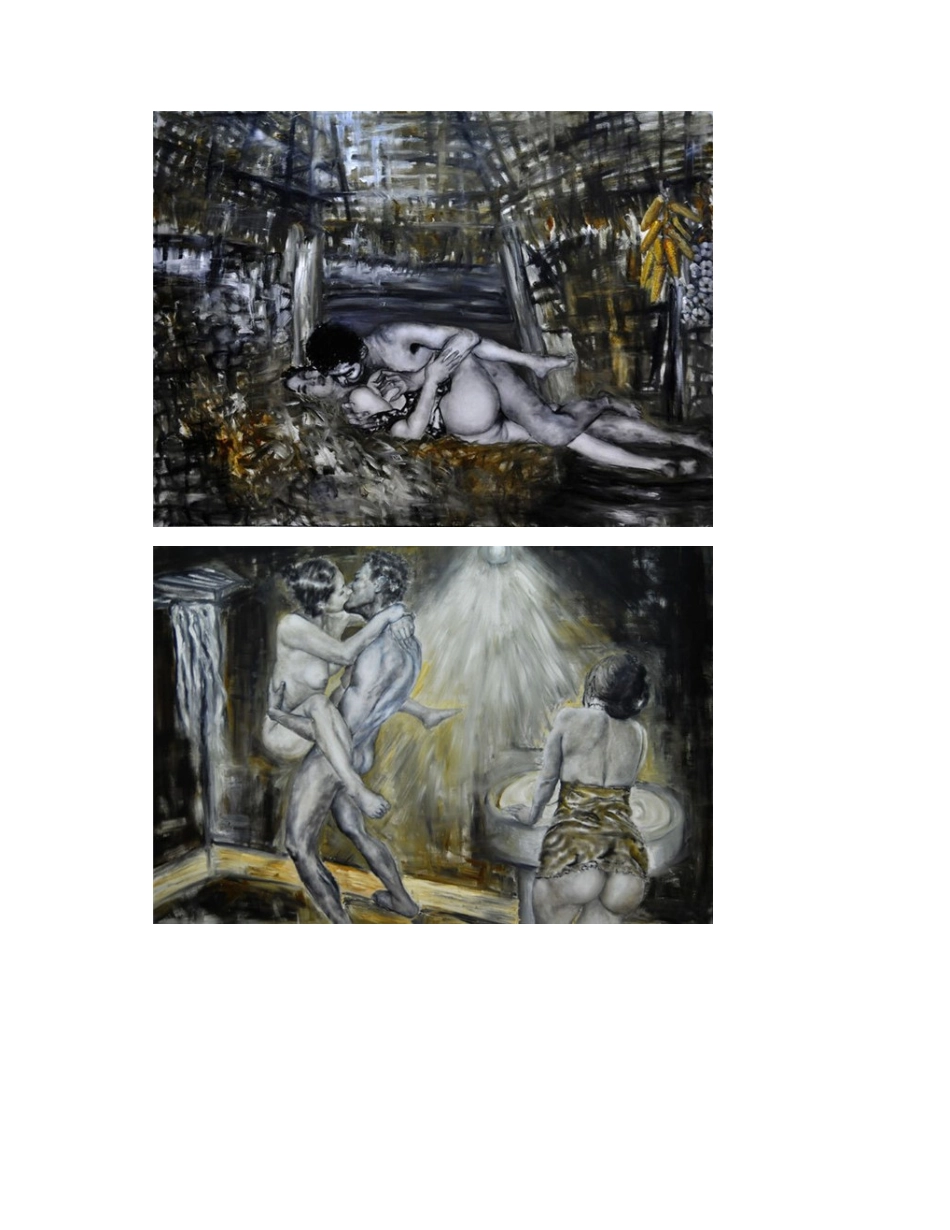 杨林川“性压抑”组图欣赏油画作品3_第2页