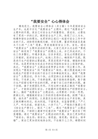 “我要安全”心心得体会_3