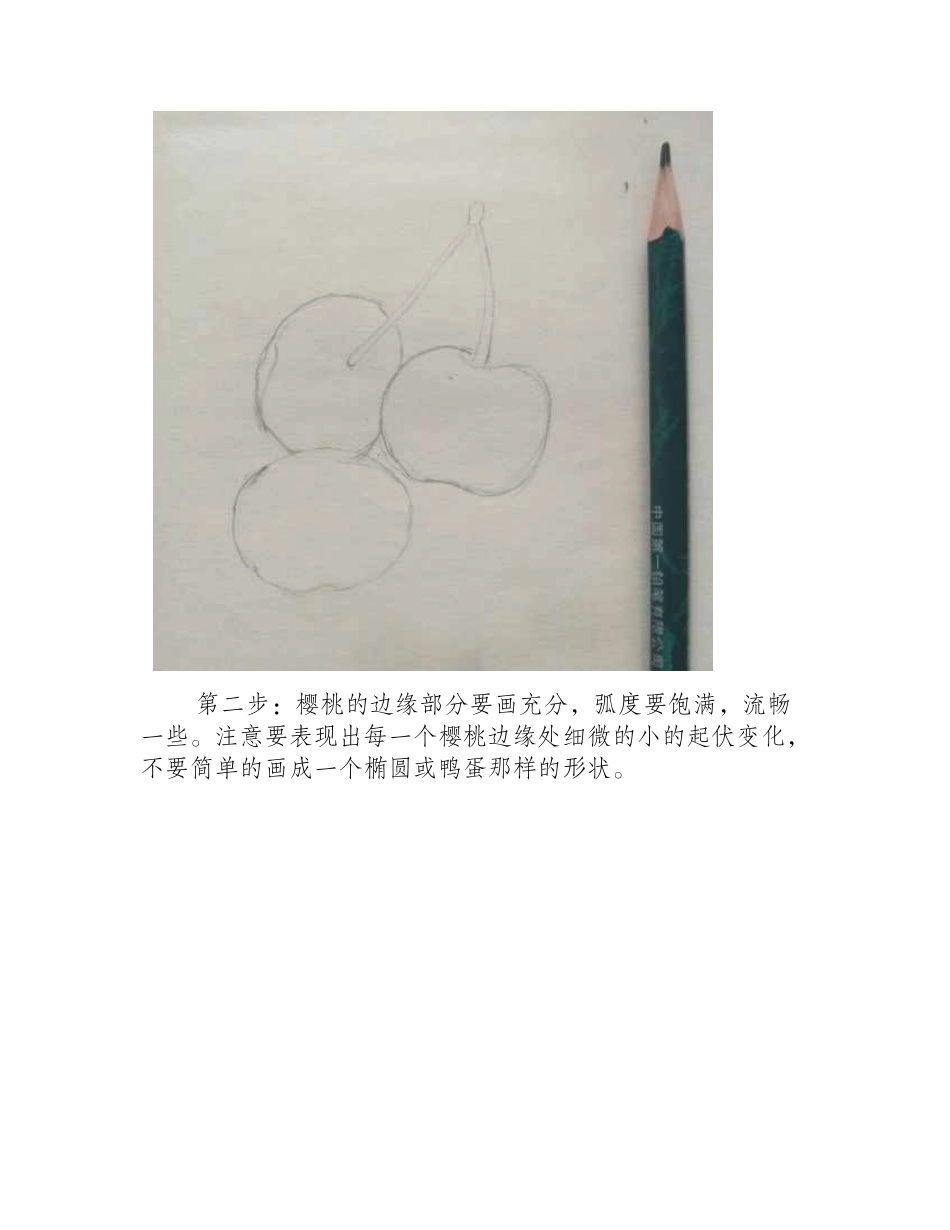 樱桃彩铅画教程彩铅画教程_第2页