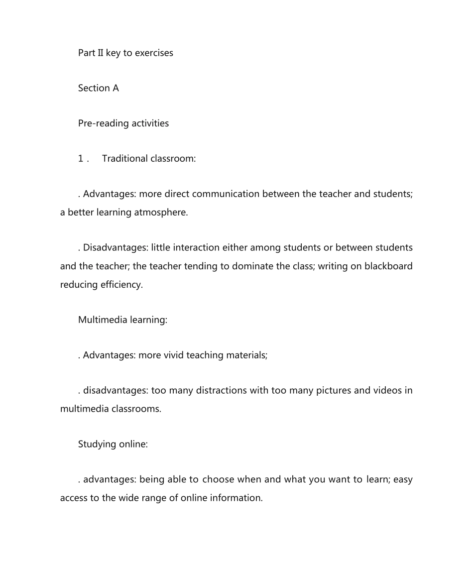新视野大学英语1第三版读写教程答案_第1页