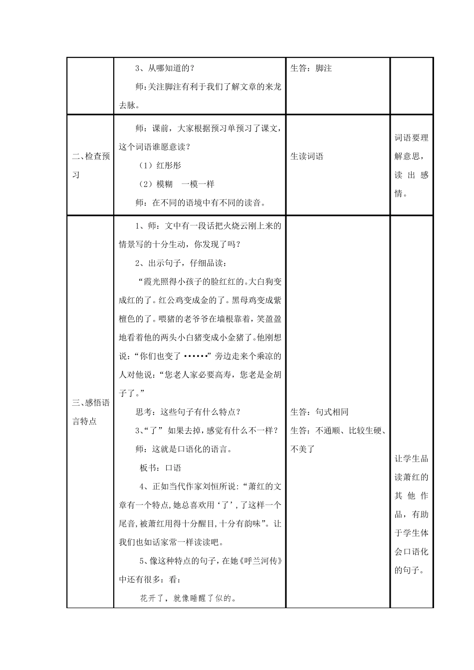 小学语文_24火烧云教学设计学情分析教材分析课后反思 _第2页