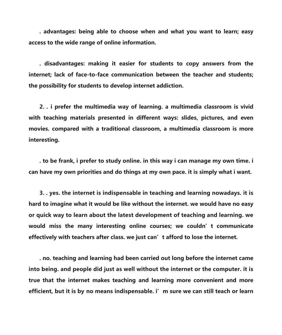 新视野大学英语3读写教程答案 _第2页