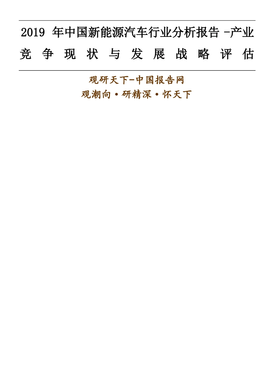 新能源汽车行业分析报告产业竞争现状与发展战略评估修订版_第2页