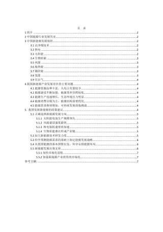 新能源技术在我国发展的前景分析