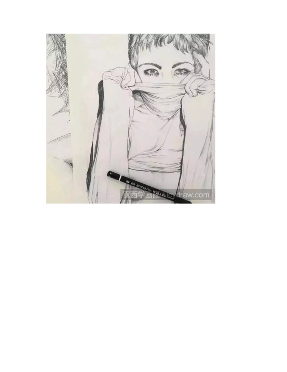 一组素描作品欣赏，教你如何画出素描的灵动_素描作品2_第2页