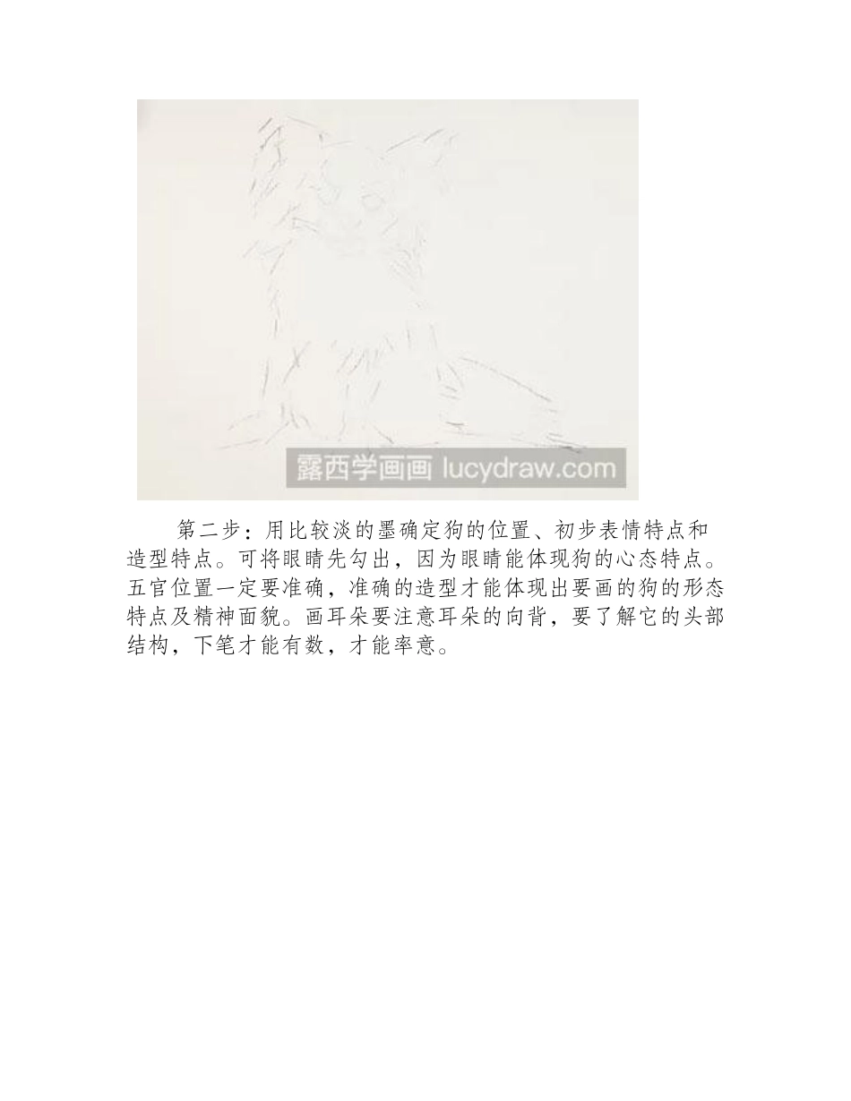 怎么画国画狗国画教程_第2页