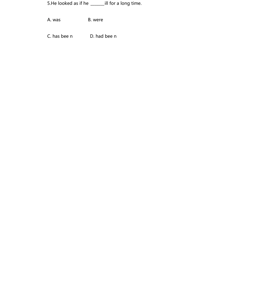 虚拟语气练习题及答案详解 _第2页