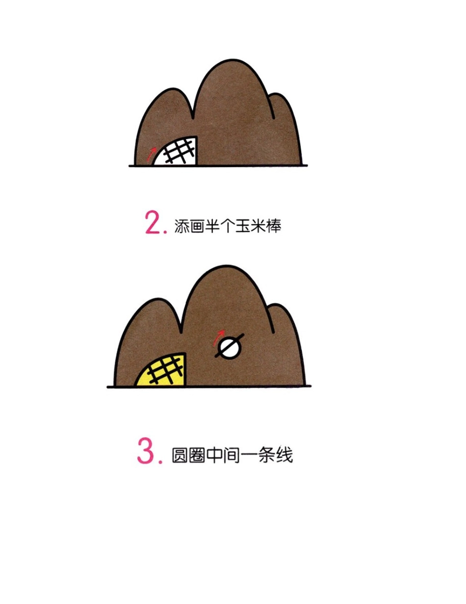 小山的简笔画简笔画作品3_第2页