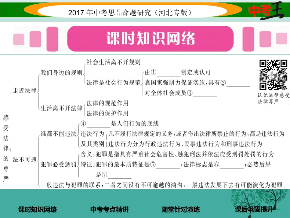 （河北专版）中考政治总复习 考点梳理 第3课时 感受法律的尊严（八下 第七课）-人教版初中九年级全册政治_第2页