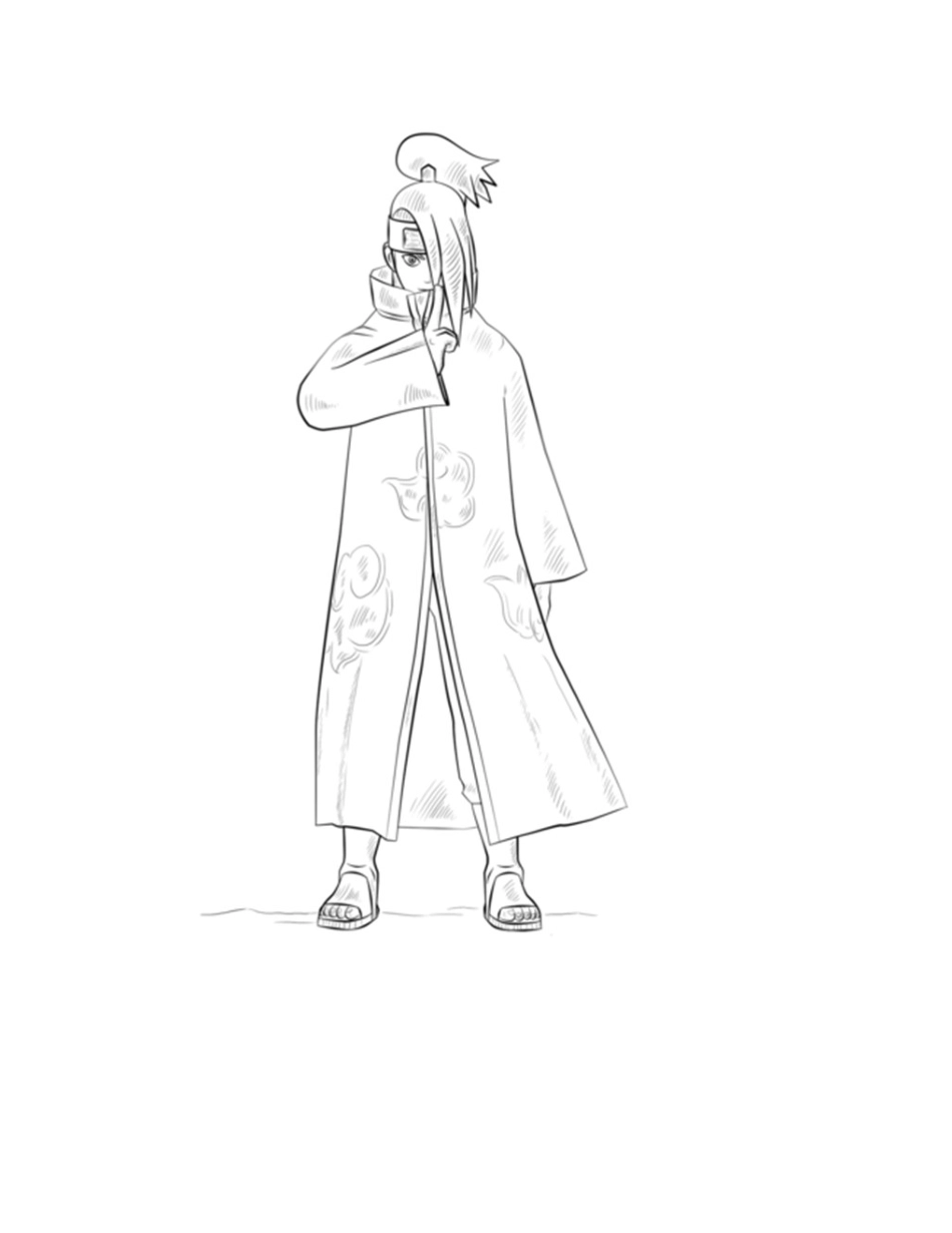 教画火影忍者简单漫画漫画教程5_第2页